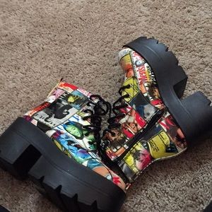 Colorful Magazine boots